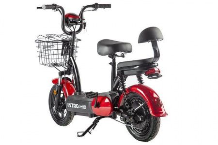 Электроскутер INTRO COMPACT черный