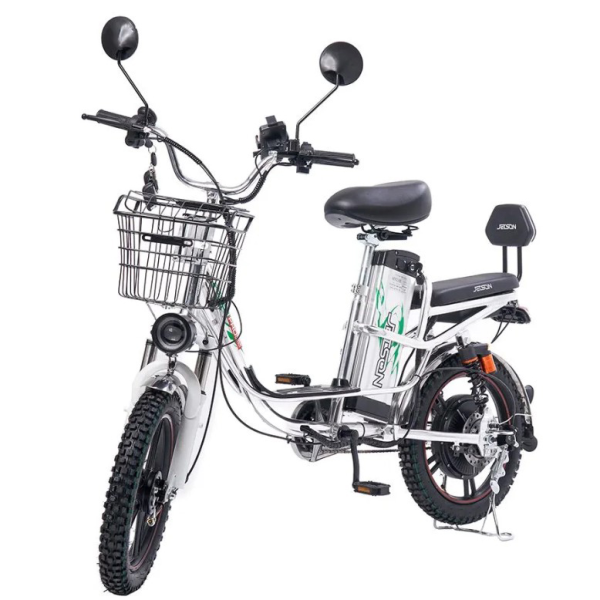 Электровелосипед Jetson Pro Max Ultra Plus 60V21Ah (гидравлика) белый