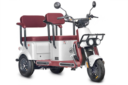 Электротрицикл Wanshida U1-X 60V 800Вт белый Электротрицикл Wanshida U1-X 60V 800Вт белый