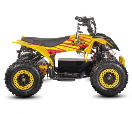 Электроквадроцикл WHITE SIBERIA SNEG LETO R YELLOW