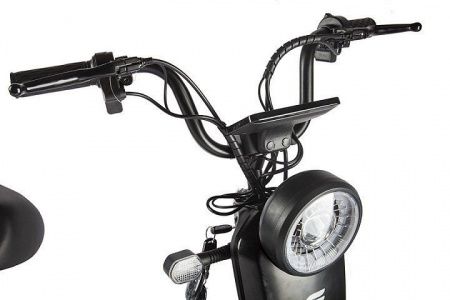 Электроскутер INTRO Z черно-красный