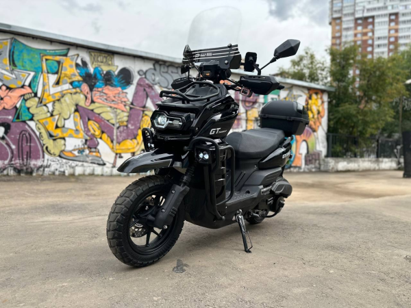 Скутер бензиновый GT TANK 02 черный