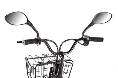 Велогибрид GREEN CITY e-ALFA Fat серый