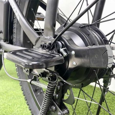 Электровелосипед Green City e-Alfa Fat Черный