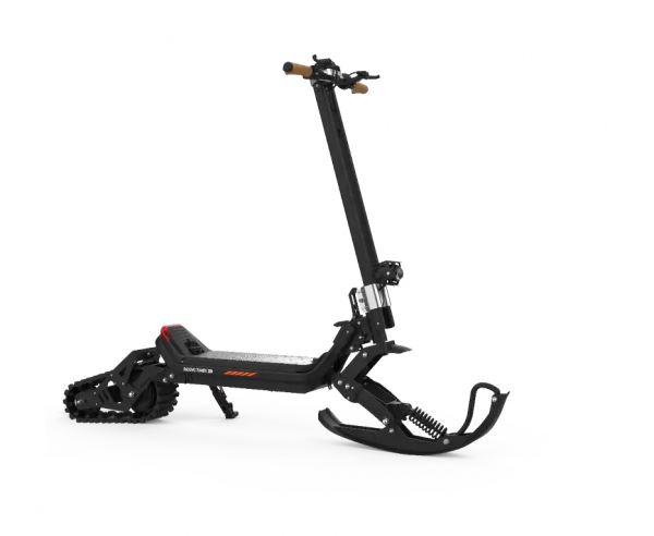 Зимний электроснегокат на гусенице / Гусеничный электросамокат Electroway T2S 30AH + летний комплект