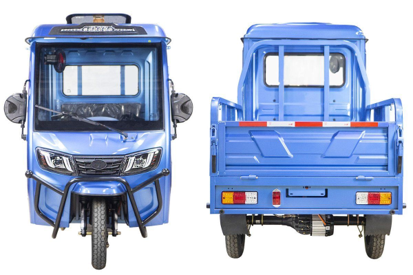 Грузовой электротрицикл Rutrike Рейс 1300 60V1200W синий Грузовой электротрицикл Rutrike Рейс 1300 60V1200W синий