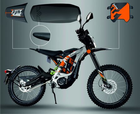 Электромотоцикл SURRON L1E Light bee SILVER
