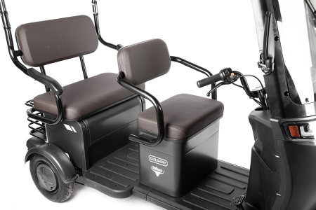 Электротрицикл Rutrike Gelbert Bos 48V/60V 800Вт черный Электротрицикл Rutrike Gelbert Bos 48V/60V 800Вт черный
