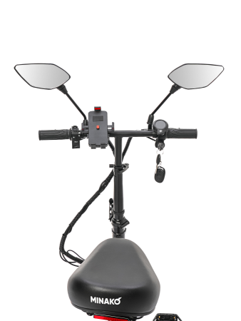 Электровелосипед Minako M1 Pro красный