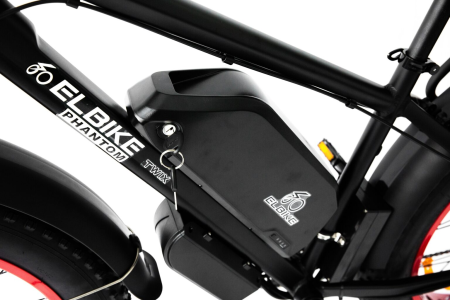 Электровелосипед Elbike Phantom Twix 2000 синий