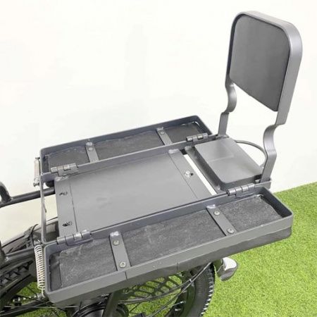 Электровелосипед Green City e-Alfa Fat Черный