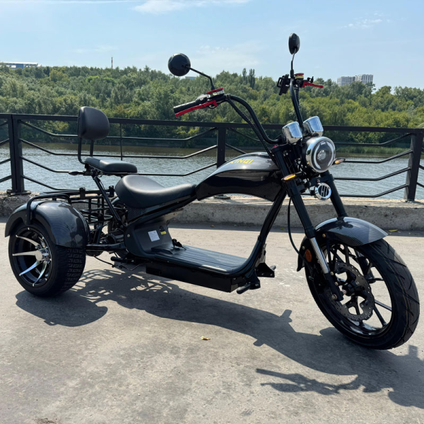 Трехколесный электроскутер Ikingi Chopper Trike Трехколесный электроскутер Ikingi Chopper Trike