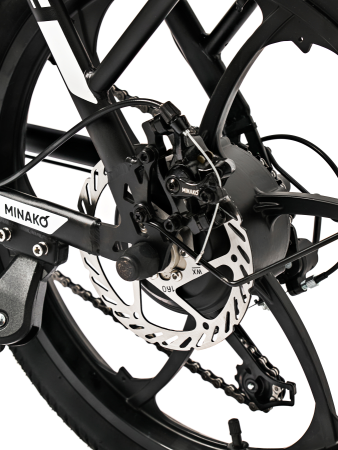 Электровелосипед Minako F7 черный