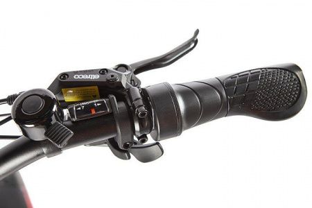 Велогибрид VOLTECO BAD DUAL NEW черно-салатовый