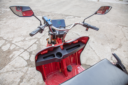 Грузовой электротрицикл Rutrike Антей PRO 1500 красный Грузовой электротрицикл Rutrike Антей PRO 1500 красный