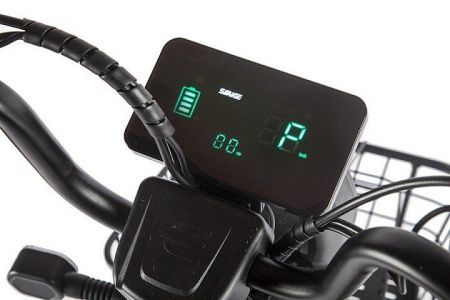 Электроскутер INTRO Z с АКБ черно-красный