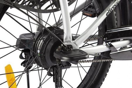 Велогибрид GREEN CITY e-ALFA Fat коричневый