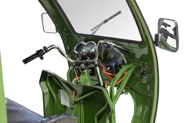 Грузовой электротрицикл Rutrike D4 КАБИНА 1800 72V1500W синий Грузовой электротрицикл Rutrike D4 КАБИНА 1800 72V1500W синий