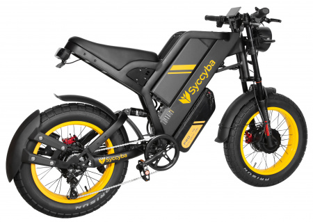 Электровелосипед Syccyba GT20 MAX DUAL полный привод