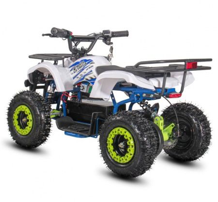 Электроквадроцикл WHITE SIBERIA SNEG MINI BLUE