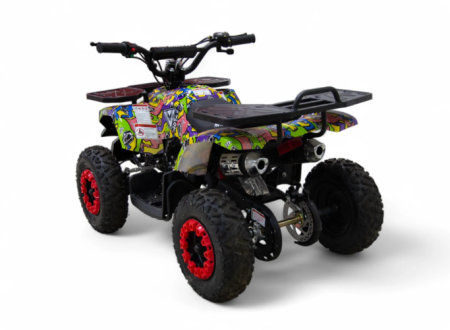 Детский квадроцикл MOTAX GRIZLIK mini ES граффити