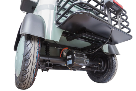 Электротрицикл Rutrike Gelbert Beta 48V/60V 800Вт зелено-белый Электротрицикл Rutrike Gelbert Beta 48V/60V 800Вт зелено-белый