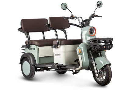 Электротрицикл Rutrike Gelbert Beta 48V/60V 800Вт зелено-белый Электротрицикл Rutrike Gelbert Beta 48V/60V 800Вт зелено-белый