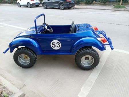 Детский электромобиль GreenCamel Жук (60V 1500W R8 Дифференциал) Синий