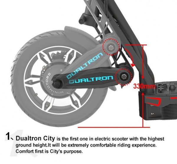 ЭЛЕКТРОСАМОКАТ DUALTRON City