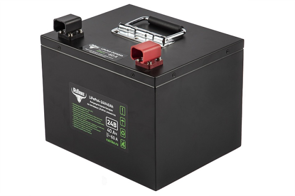 Тяговый аккумулятор Rutrike LiFePO4 24V40Ah (60A)