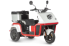 Электротрицикл Wanshida DOUHAO 60V 800Вт черно-бело-красный Электротрицикл Wanshida DOUHAO 60V 800Вт черно-бело-красный